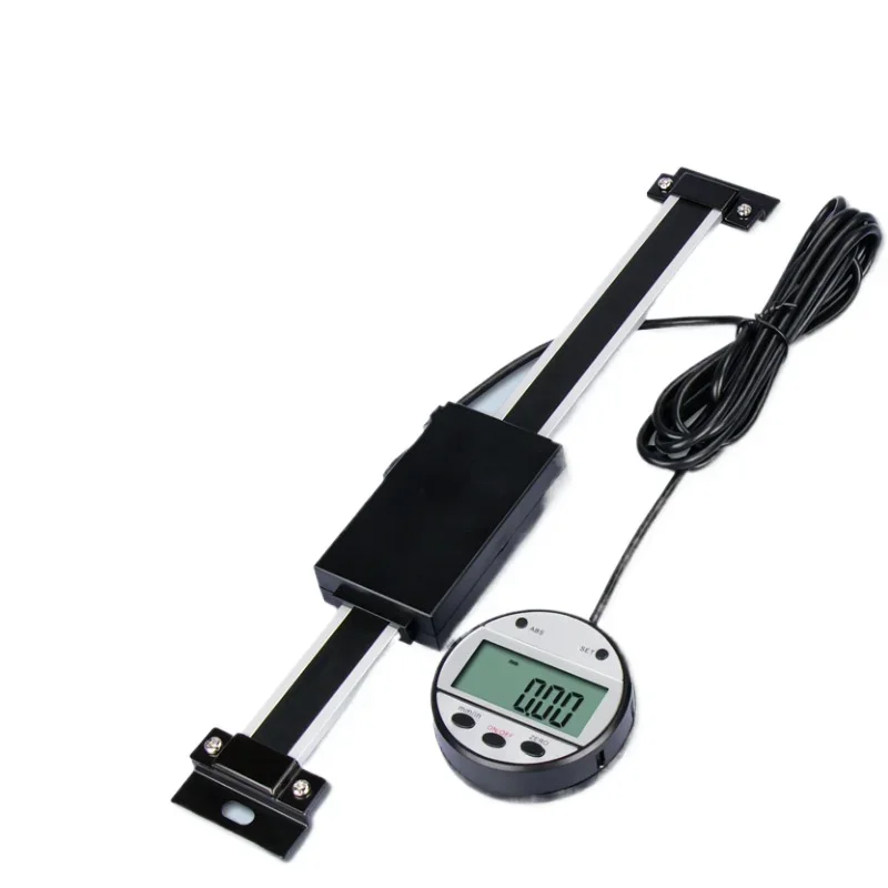 High Precision External Display Digital Display Ruler Measurement Tool Aluminum Alloy Displacement Grating Ruler Sensor
