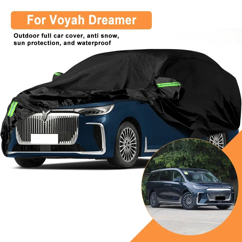 

Полный чехол для автомобиля Voyah Dreamer: всепогодный, ветрозащитный, водонепроницаемый, пылезащитный, с защитой от солнца и УФ-излучения, со светоотражающими полосами