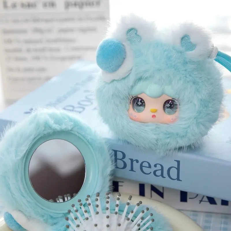 

Genuine Yooki Heat Charging Station Plush Blind Box Keychain Food Themed Cute Fluffy Bag Charm Mystery Box Gift For Girls