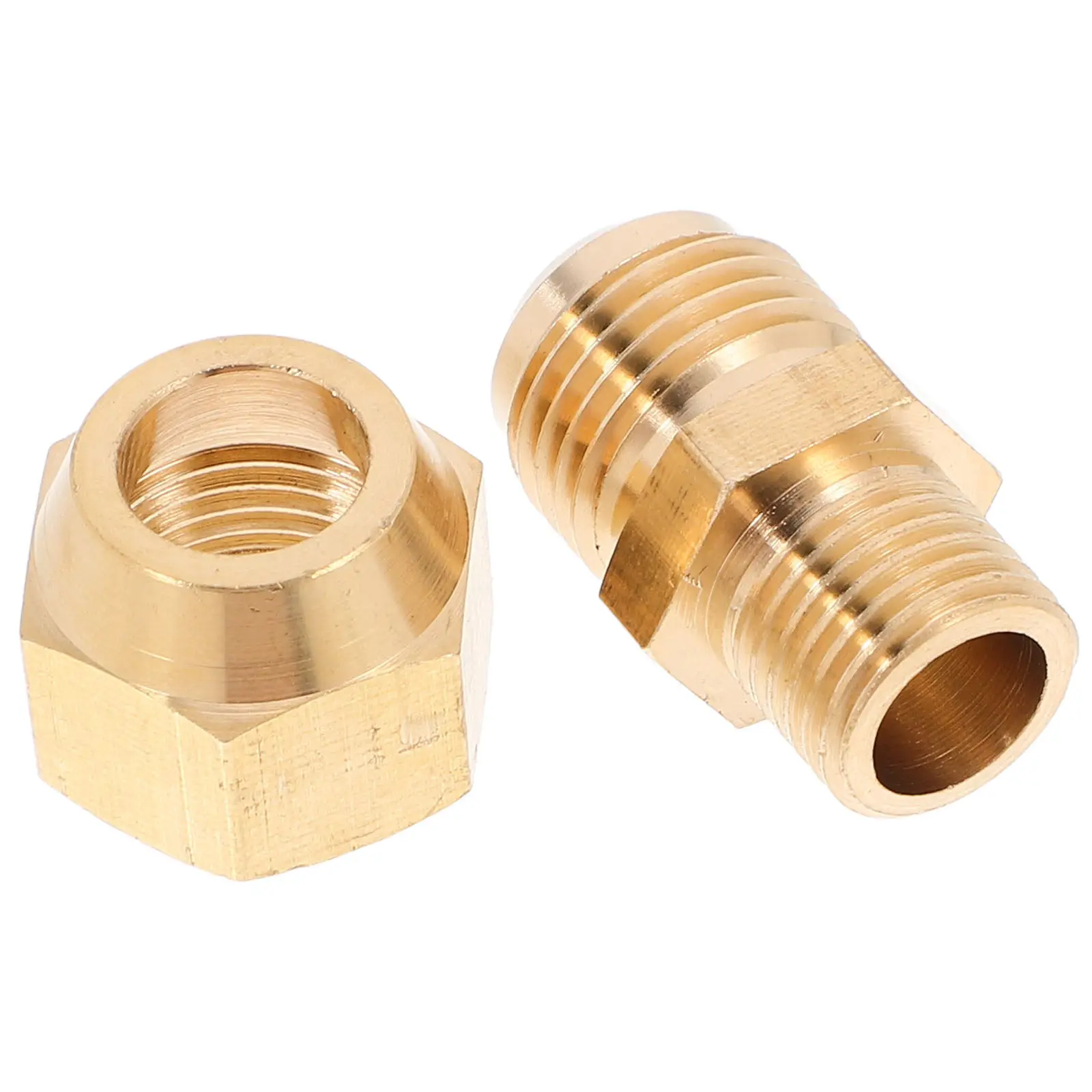 

Brass Air Hose Fittings M10 Inner Diameter Reusable Connector 1 4 Inch Pipe Repair Accessories Straight Adapter