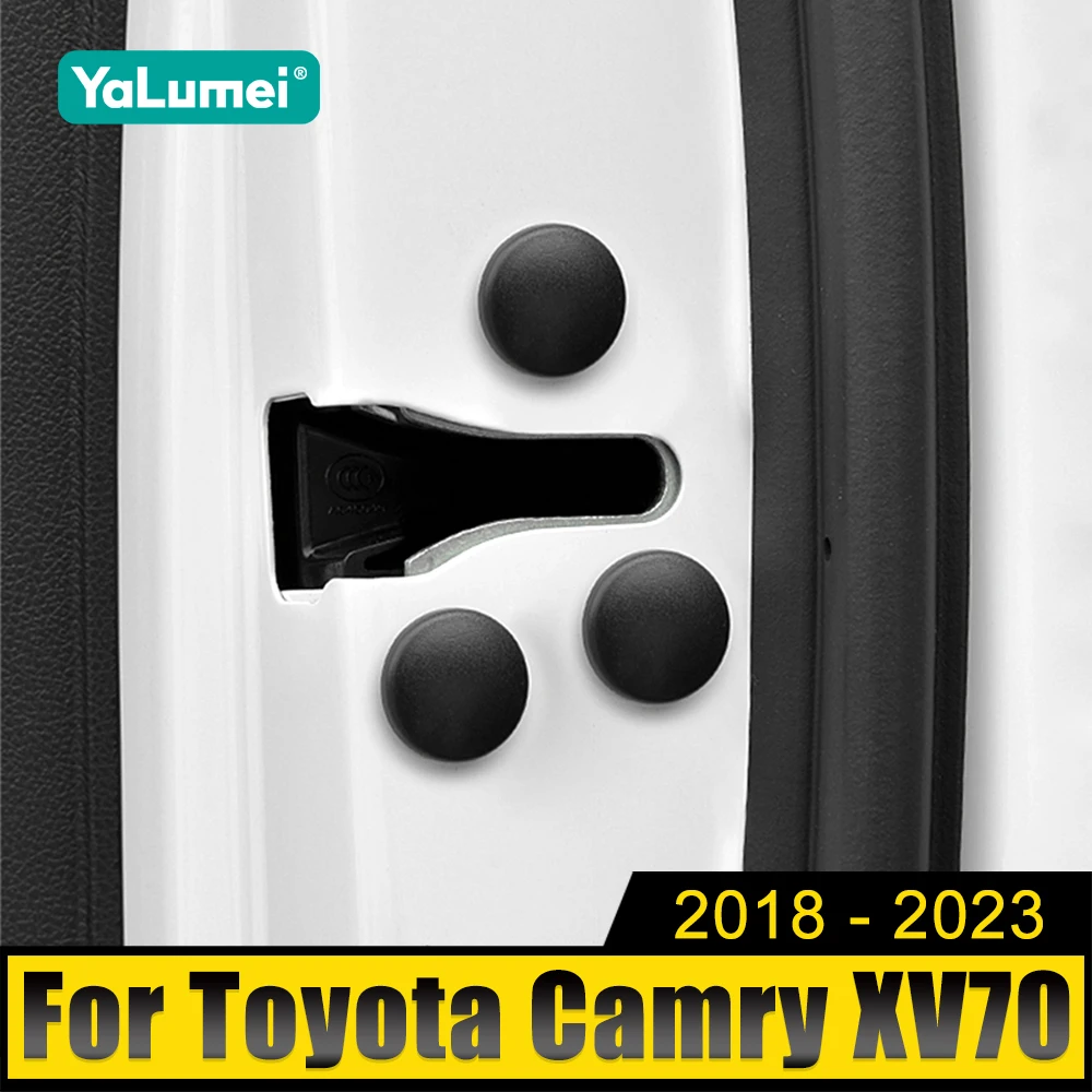 

For Toyota Camry XV70 2018 2019 2020 2021 2022 2023 PPE Material Car Door Screws Protection Cover Trim Strips Case Accessories