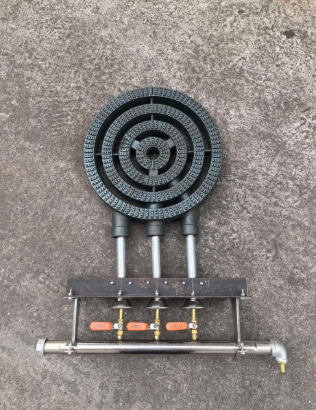 Four-ring pot stove burner, stove plate damper switch accessories, with flameout protection