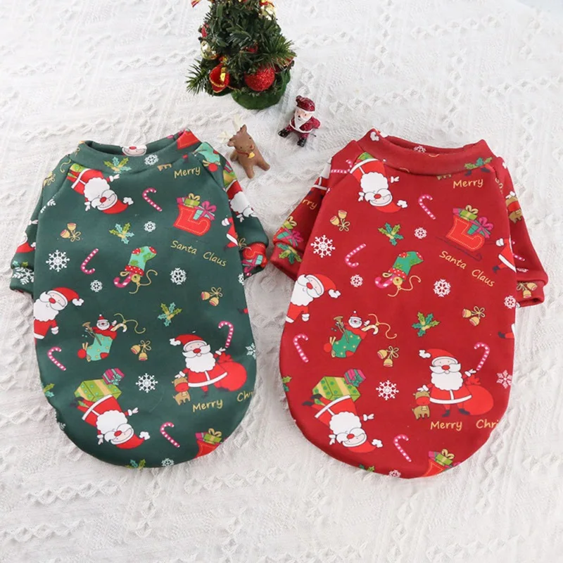 Christmas Costume Pet Dog Clothes For Dog Sweater Cute Dog Clothing Puppy Kitty Costume For Dogs Pets Clothing Chihuahua York