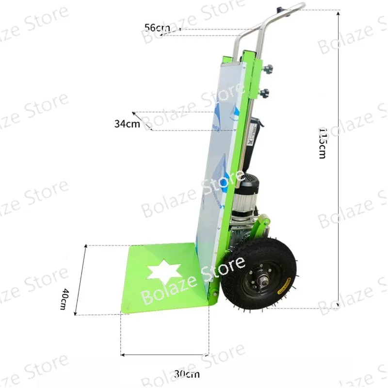 250KG Electric Stair Climber Cart Mobile Tool   Climbing Tracked Transporter for Up and Down S Trolley