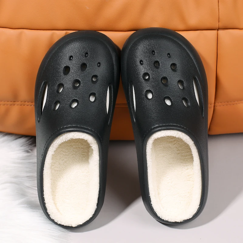 

Домашние хлопковые тапочки, пара женской домашней обуви, мягкие и удобные, нескользящие, износостойкие, бархатные домашние тапочки, зимние