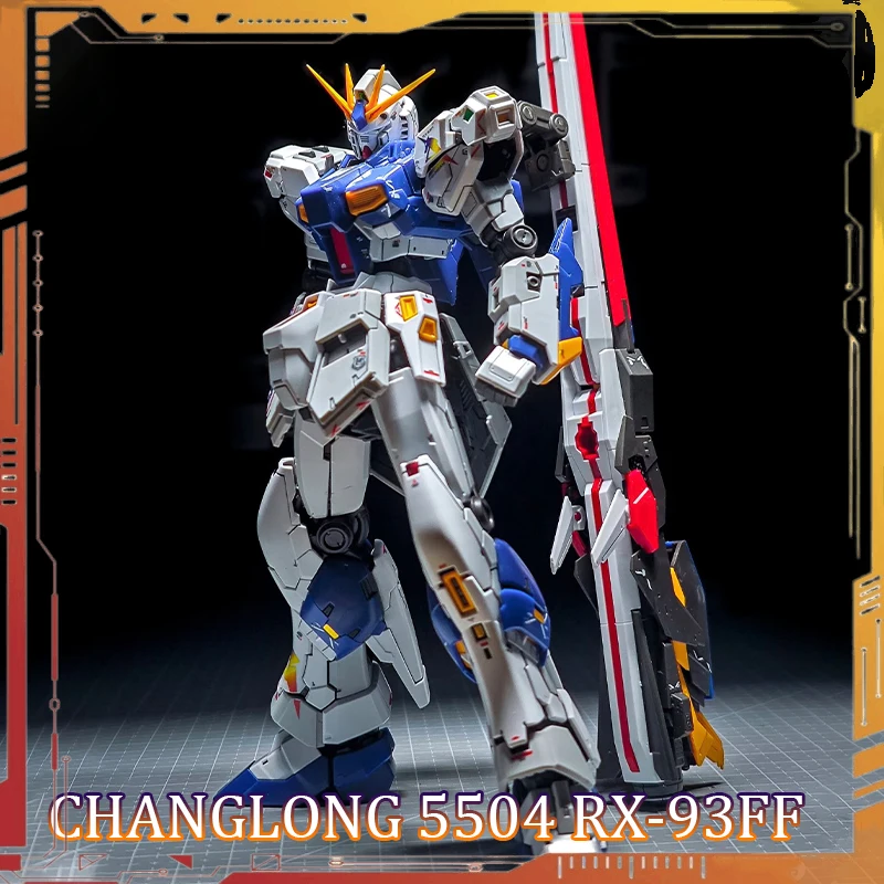 

Changlong 5504 KO RG RX-93ff V Fighter Action Figure 1/144 Scale Assembly Model Kit U.C.0093 Anime Figures Decor Birthday Gift