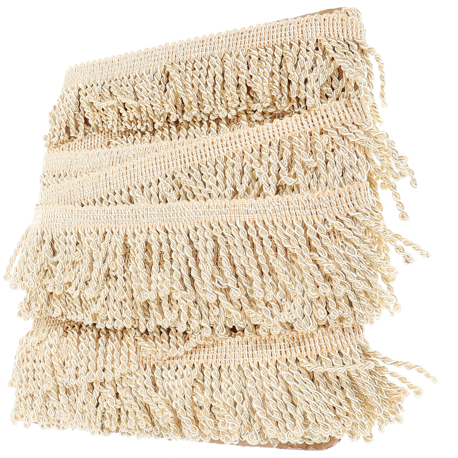 

Tassel Decorative Accessories Polyester Silk Fringe Trim for Curtains Lamp Shades DIY Sewing Projects Home Decoration