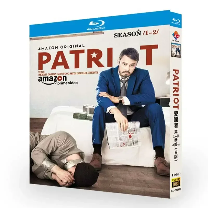 

BD Blu-ray Disc Patriot Seasons 1-2 US TV Series 1080p Box Set with Chinese English and Traditional Japanese Subtitles