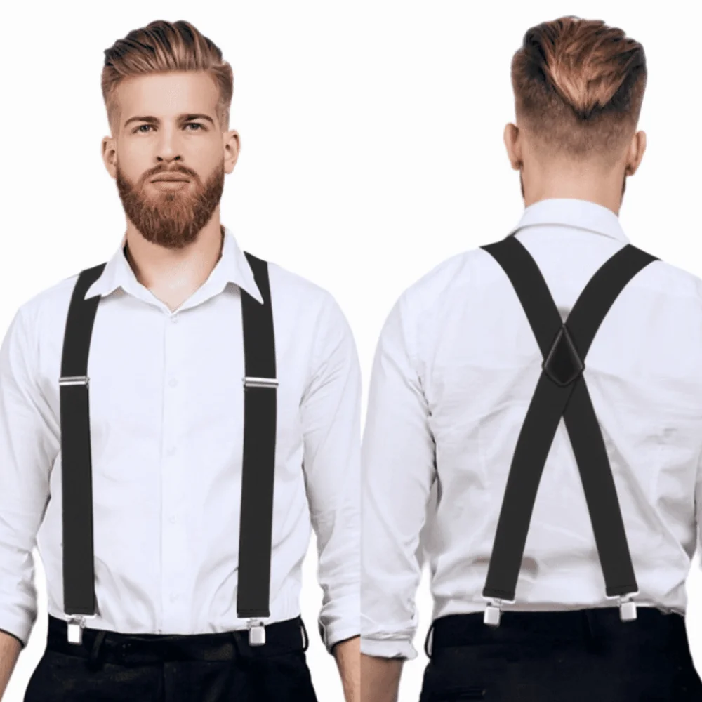 solid-color-work-suspenders-heavy-duty-high-elastic-elastic-pants-braces-5cm-wide-anti-slip-adjustable-suspenders