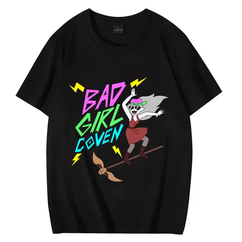 

Bad Girl Coven Letter Print T Shirt Woman Men Harajuku Summer Casual Clothes Short Sleeve Tee High Quality T Shirt