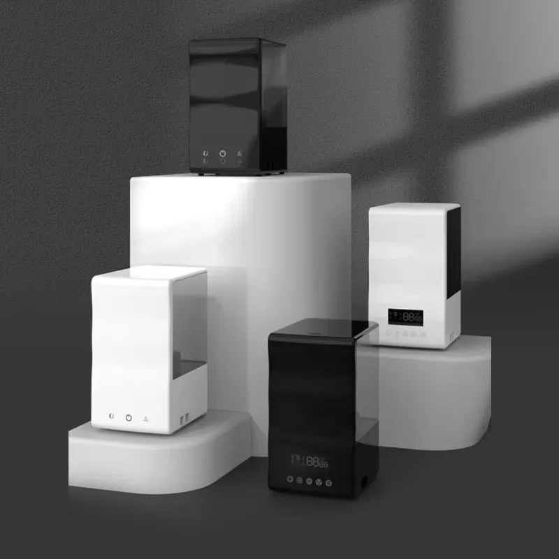Intelligent Electric Plastic Ultrasonic Fog Maker Portable Humidifier Remote Control Aromatherapy Disinfection Function