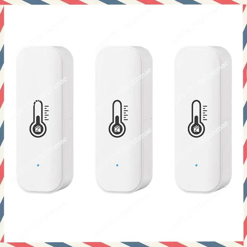 

-A21Z 3X Tuya Zigbee Датчик температуры и влажности Датчики температуры для умного дома работает с Alexa Google Assistant Smart Life