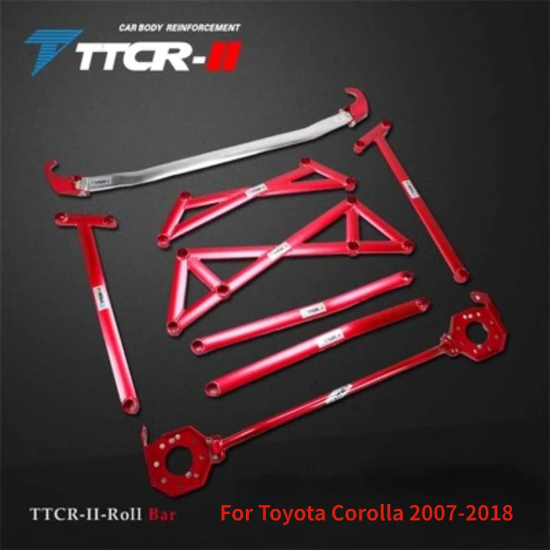 Suspension Strut Bar for Toyota Corolla 2007-2018 Accessories Chassis Parts Tension Rod Anti Roll Rod Torsion Bar