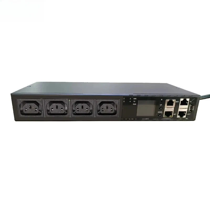 Intelligent PDU Cabinet Power Socket 4 Ports 32A Python, C++, Linux, Telnet, SNMP Development and Programming