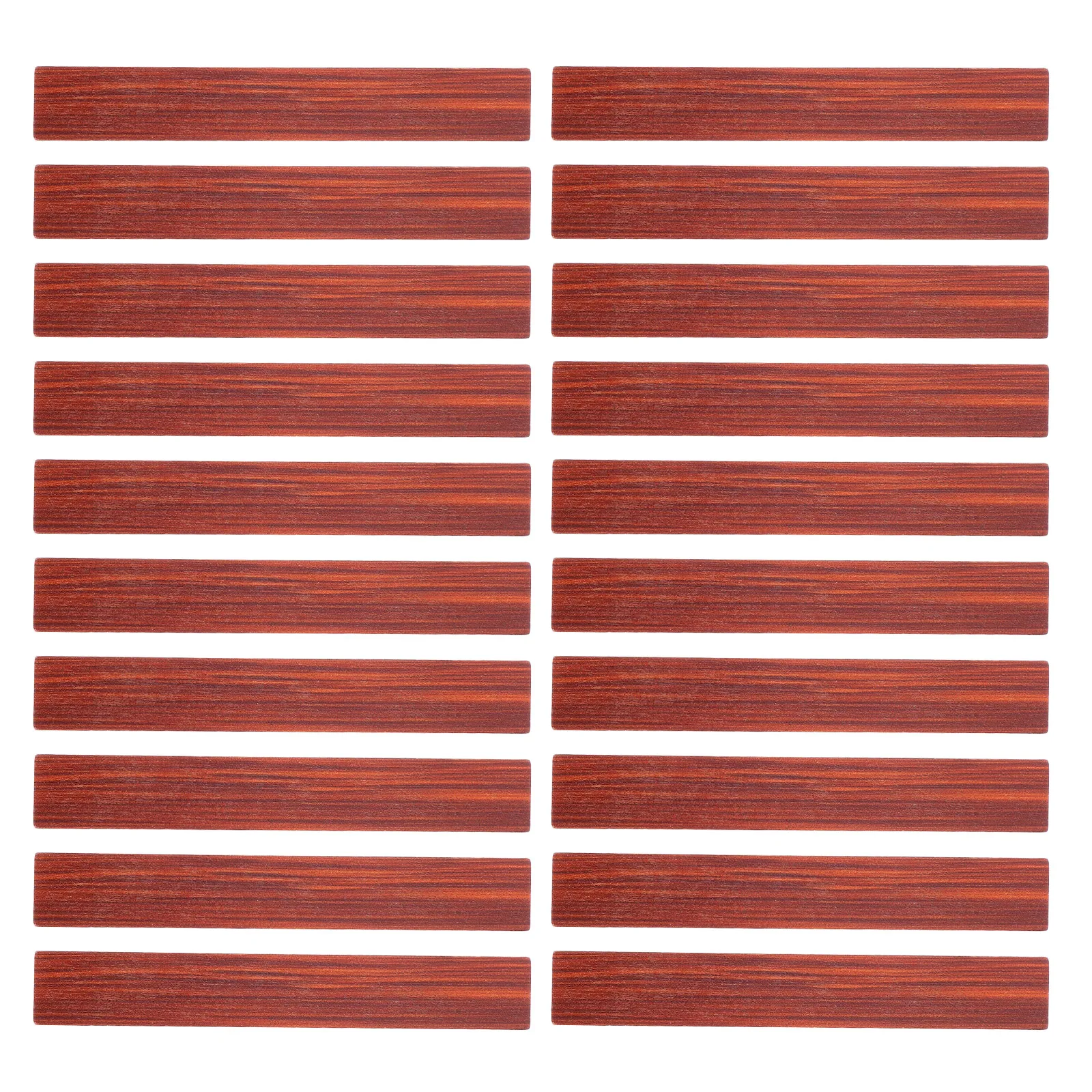 20 قطعة أرضيات خشبية لبيت الدمى بلاط ذاتي اللصق صغير بمقياس 1 12 سهل التركيب أرضية متينة للحبوب الواقعية للمصغرة