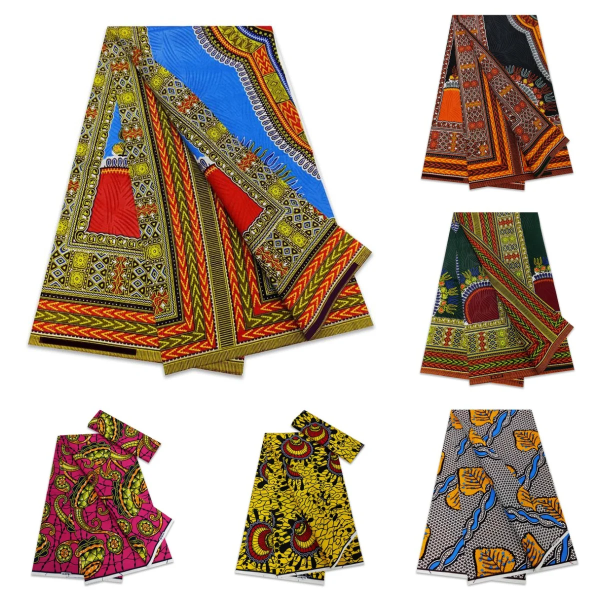 100% de algodón Real garantizado, cera Real de alta calidad, tela estampada de cera Ankara africana para vestido de novia, 6 yardas, Tissu Pagne