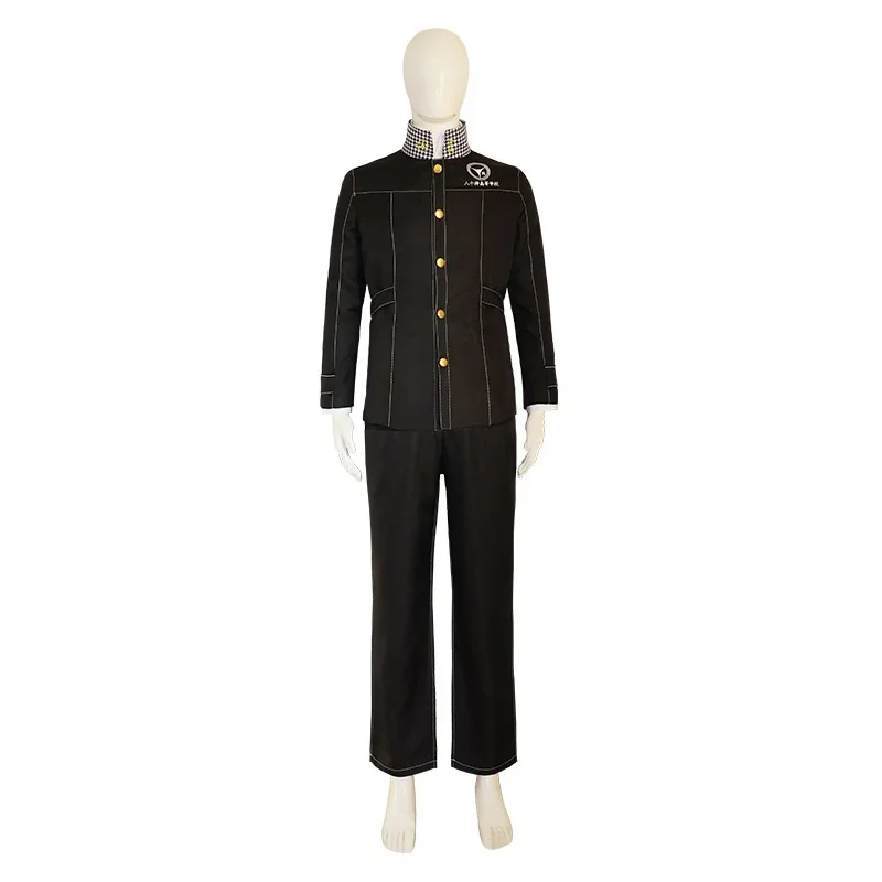 Yu Narukami Costume Cosplay Uomini adulti Ragazzo Uniforme scolastica Abito da uomo Abiti di Halloween