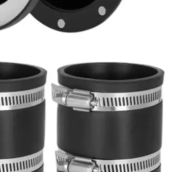 6 Piece Magnetic Clamp Dust Collection Kit Quick Connect Rubber Coupler Flexible Connector For Woodworking Power Tool Accessory