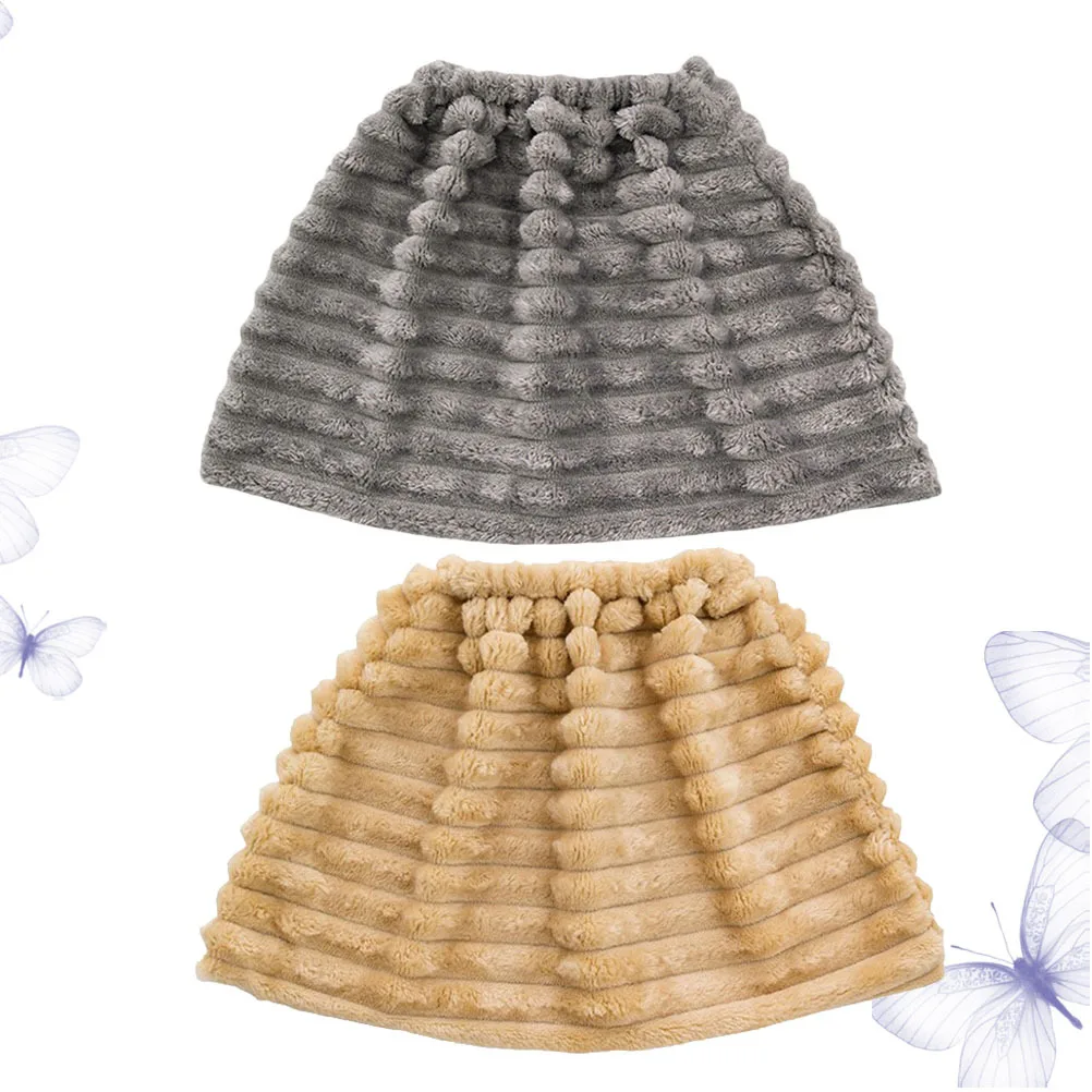 

2Pcs Broom Cloth Cover Flannel Replacement Head for Dust Hair Water Stains Cleaning Tool Easy Remove Wash Reuse Efficient Floor