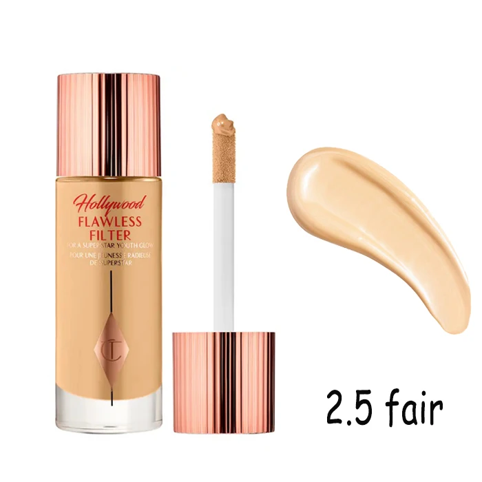 Charlotte Tilbury CT 5Colors Starlight Beauty Liquid Concealer Highlighter Facial Spot Concealer Foundation Huidvriendelijke make-up