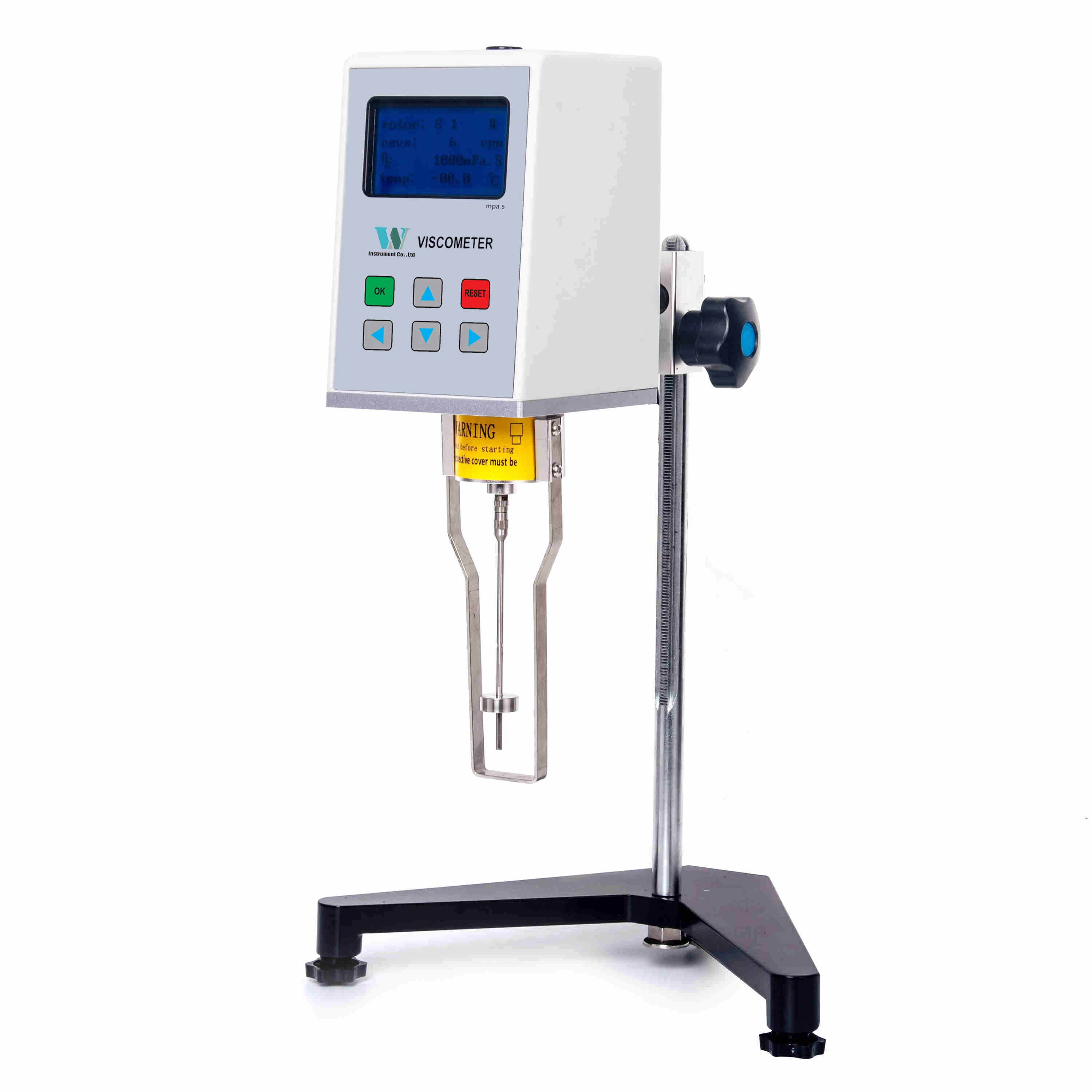 

RVDV 13 Million MPA.S Brookfield Digital Lab Viscometer High Accuracy China Price LCD 220V Electronic No.1~7 Spindles RS232