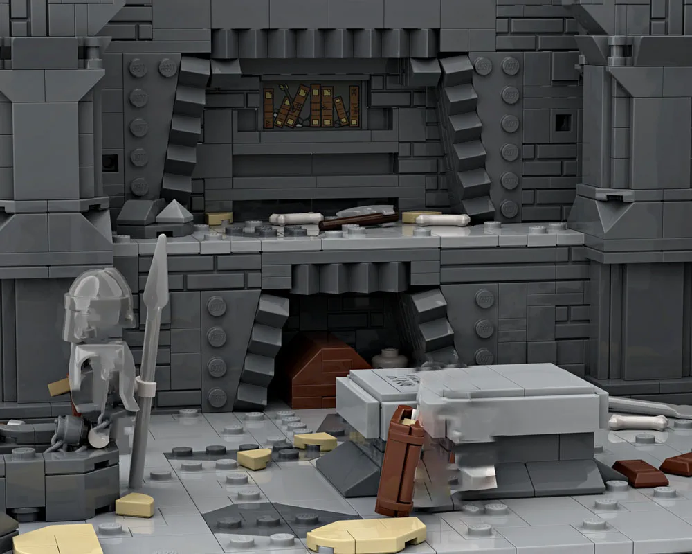 Nuovi blocchi di costruzione Moc modello di costruzione Moria Mining blocchi di costruzione modulari festival per bambini regalo giocattolo set fai da te