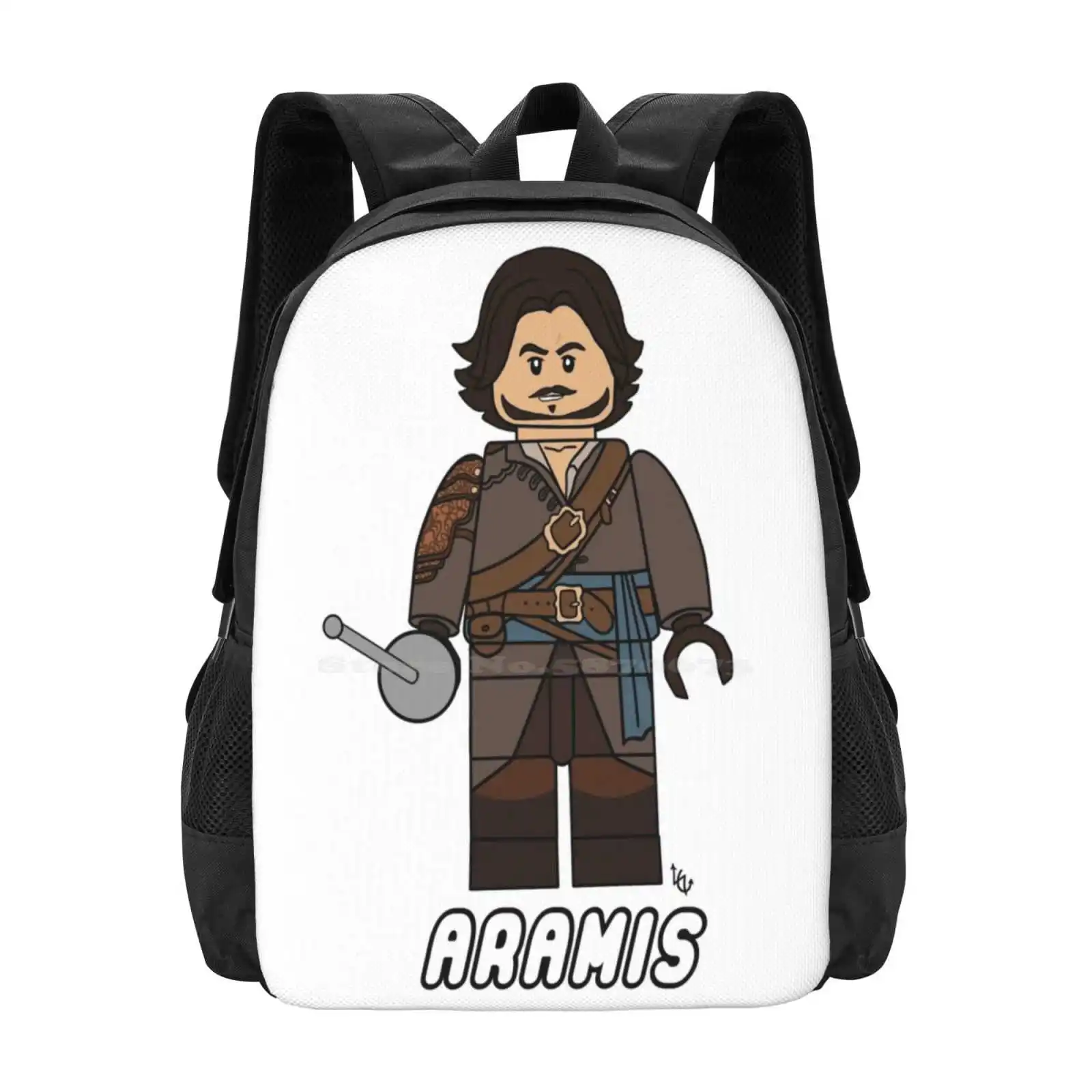 

Aramis Hot Sale Backpack Fashion Bags Aramis Athos The Musketeers Porthos Dartagnan Musketeers The Three Musketeers