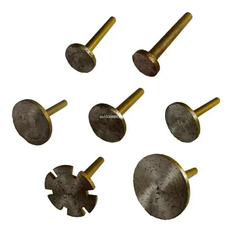 

Stone Carving Set Diamond Burr Bit 7Pcs Polishing Rotary Tool Accessories for Carving, Engraving, Grinding Dropship