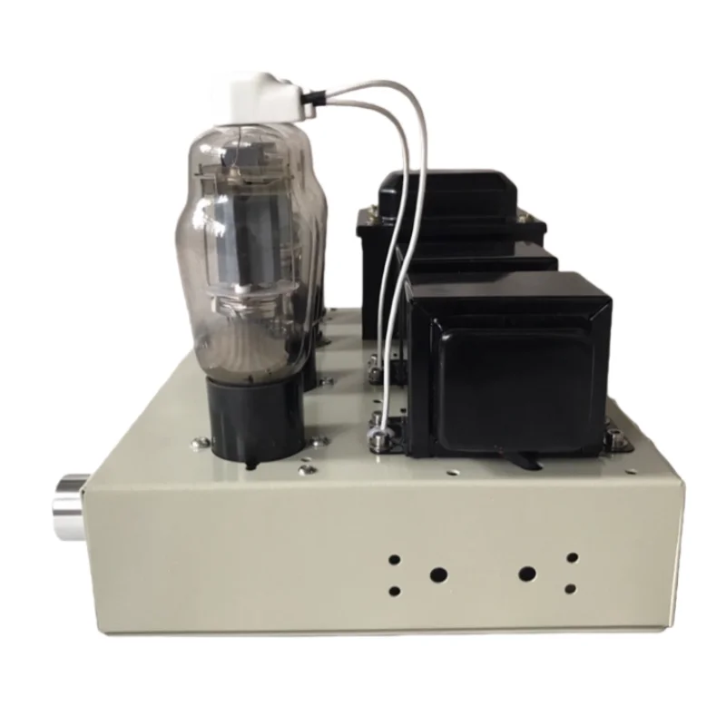 Handmade scaffolding Class A single-ended fu-7 gallbladder machine 807 electron tube power amplifier HiFi fever dual-channel amp