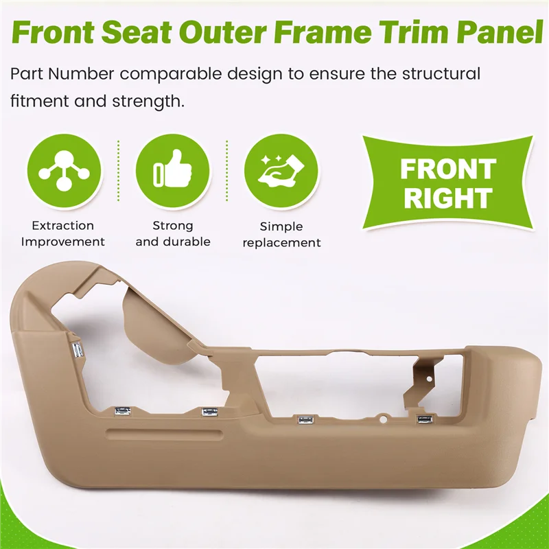 

AU04 -For Ford F-150 Lincoln Mark LT 11-14 Front Seat Outer Cover Seat Outer Guard R:BL3Z-1562186-AA BL3Z1562186AA