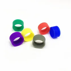 50PCS/Lot Colorful ID Bands Distinguish for Radio Antenna XPR3500 XPR7380 XPR7550 P8668 P8268 P6600 Walike Talkie Accessories