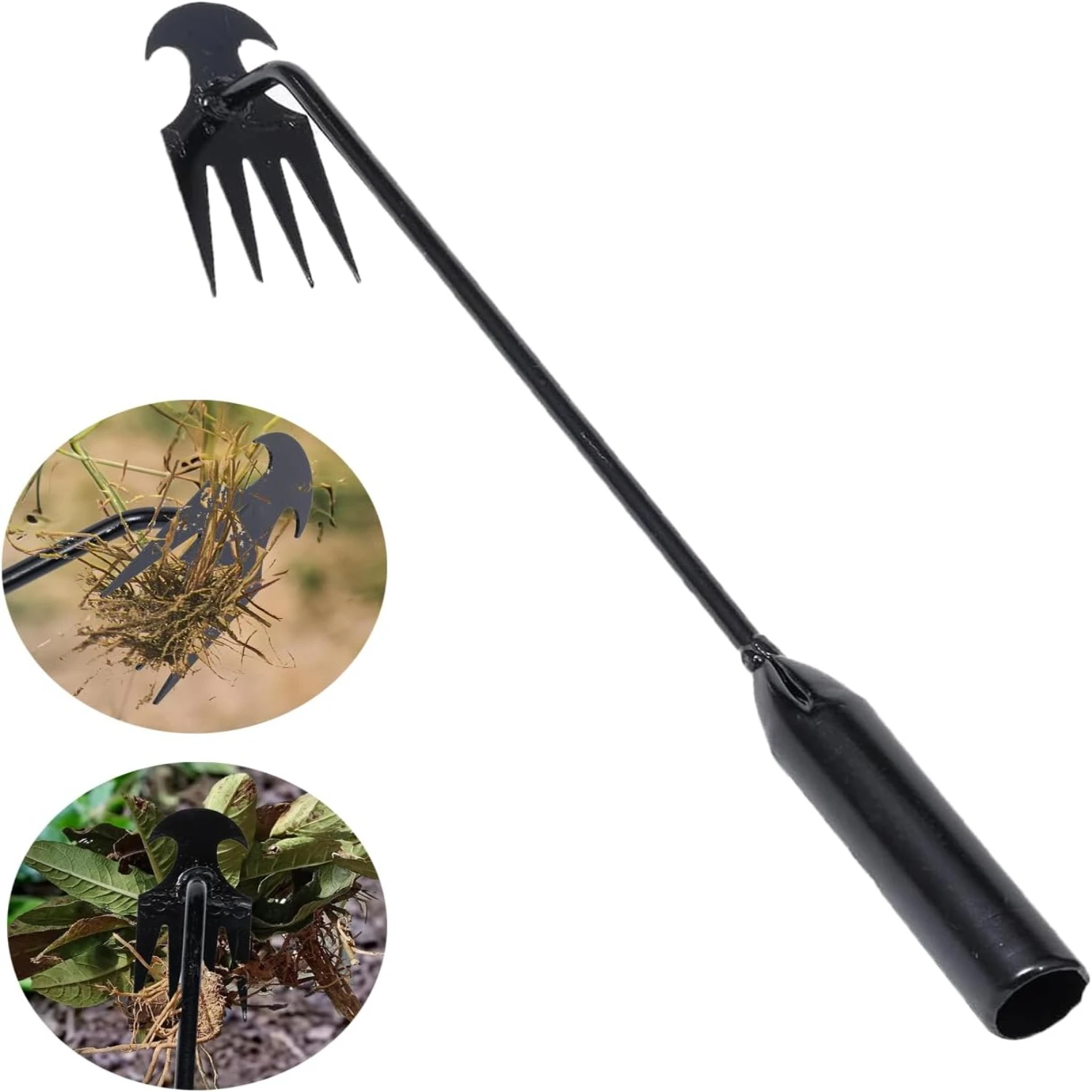 Heavy Duty Durable Upgraded High-Quality Multi-Functional Essential Hand Weeder for Effortless Weed Removal - BK Weed Removal Su