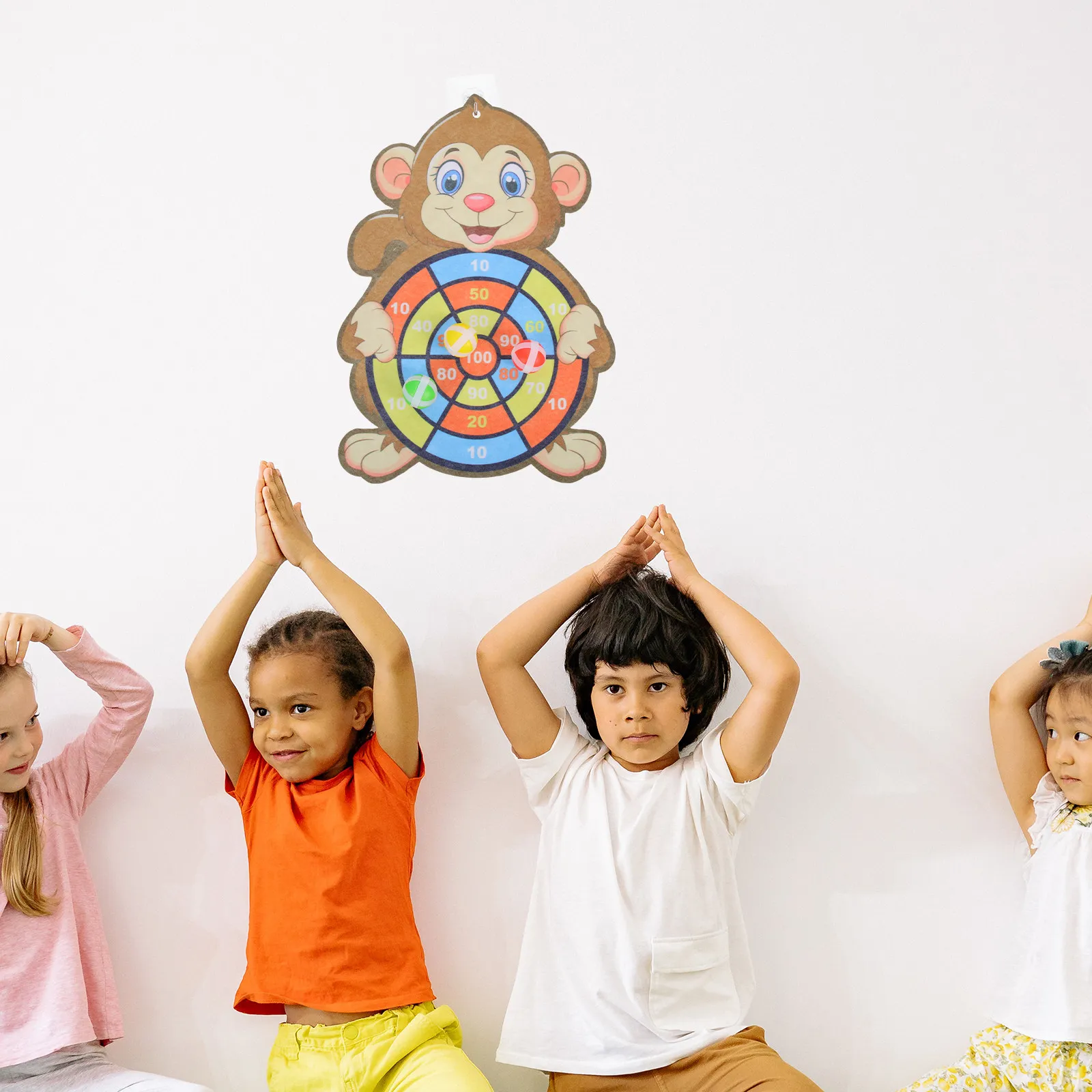 

Набор для игры в ловлю мячика: портативный, удобный для переноски, интерактивный игровой набор, улучшающий точность, прецизионность и концентрацию внимания