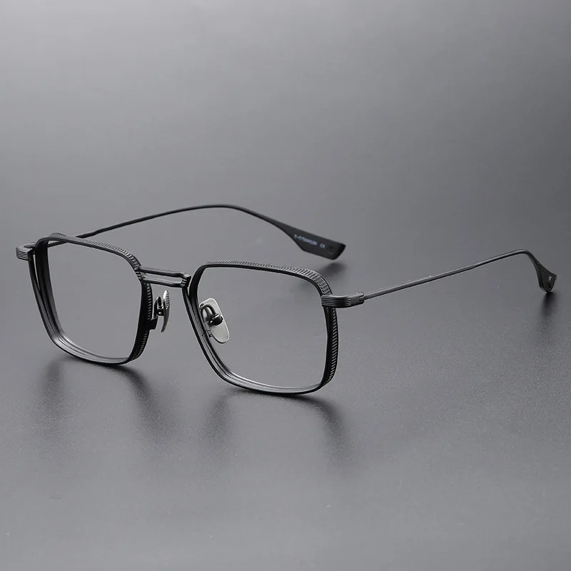 New in Metal Eyeglass Frame Leading Fashion and High Quality Men's and Women's Anti Blue Light Glasses Prescription Glasses