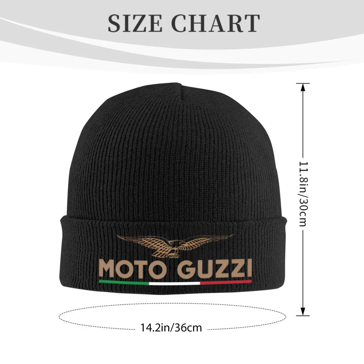 Moto Guzzi czapki motocyklowe jesienno-zimowa czapka ciepła czapka z krzyżem silnika mężczyźni kobiety Skullcap