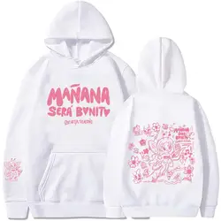 Female Singer Karol G Hoodies Manana Sera Bonito Printing Hoodie Bichota Multi-colors Sweatshirts Y2k Fleece Hoody for Men Women