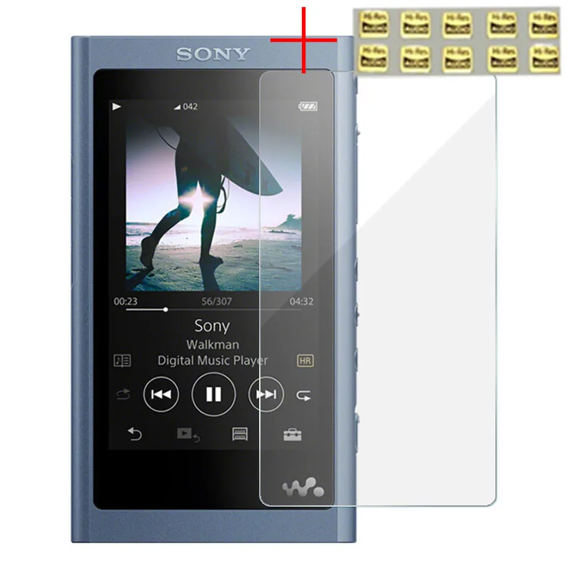 

Tempered Glass Screen Protector Film For SONY Walkman NW-A55 A55 A50 A56 A57 A56HN A57HN