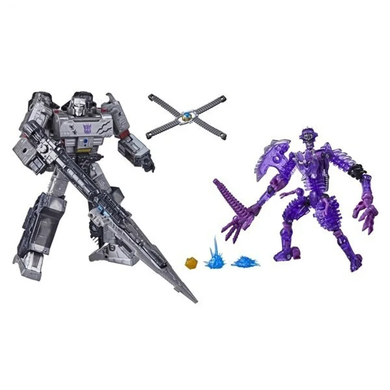 Hasbro Transformers WFC Netflix Megatron 2-Pack 18Cm Anime Originele Action Figure Model Speelgoed Verjaardagscadeau Collectie