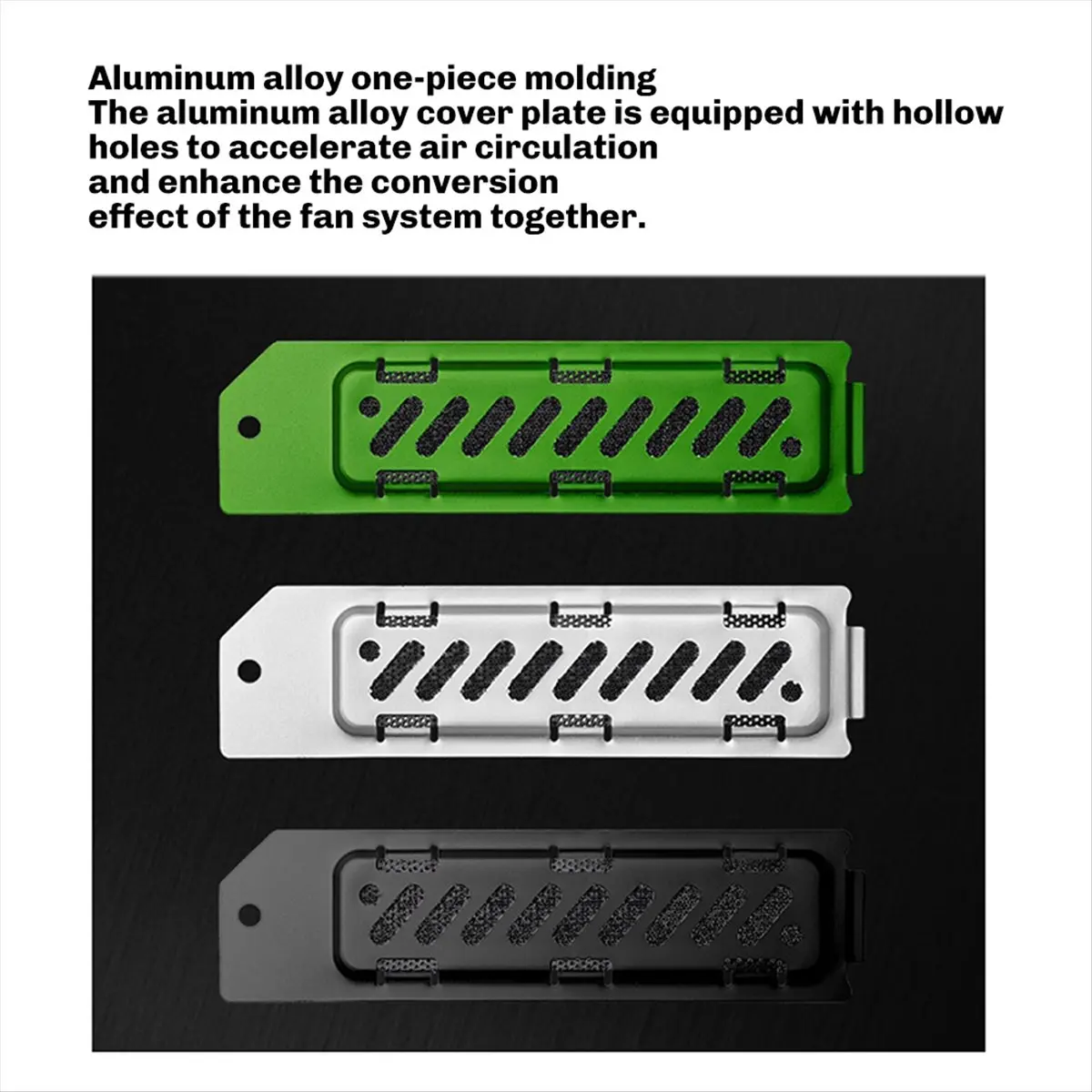 A64I For Slim M.2 SSD Expansion Slot SSD Heatsink SSD Cooler Dust Cover Heat Dissipation Breathable Hole Cover B