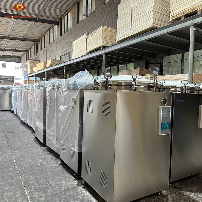 35liter 50l 75l 100l 150l เครื่องนึ่งขวดนมที่อุณหภูมิสูง Autoclave Mushroom US Instock
