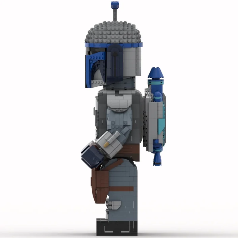 2486 قطعة MOC جانغو فيت Megafigure ستار معركة نموذج اللبنات العمارة الإبداعية لعبة فكرة هدية الكريسماس التعليم الاطفال #2