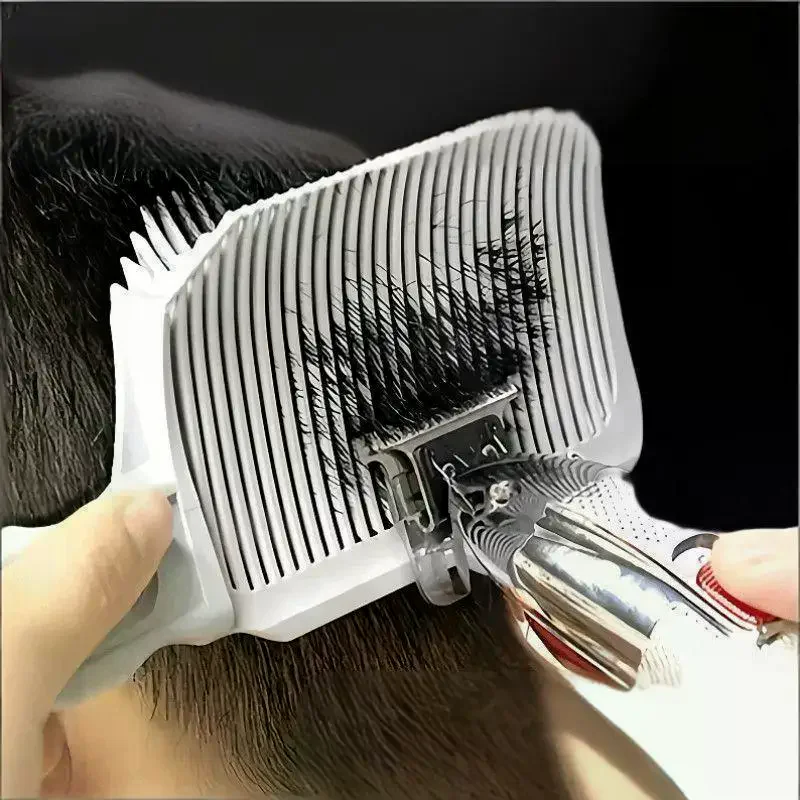 1Pcs Hair Cutting Combs Professional Barber Clipper Flat Top Hair Cutting Comb For Men Fading Comb Salon Styling Tool