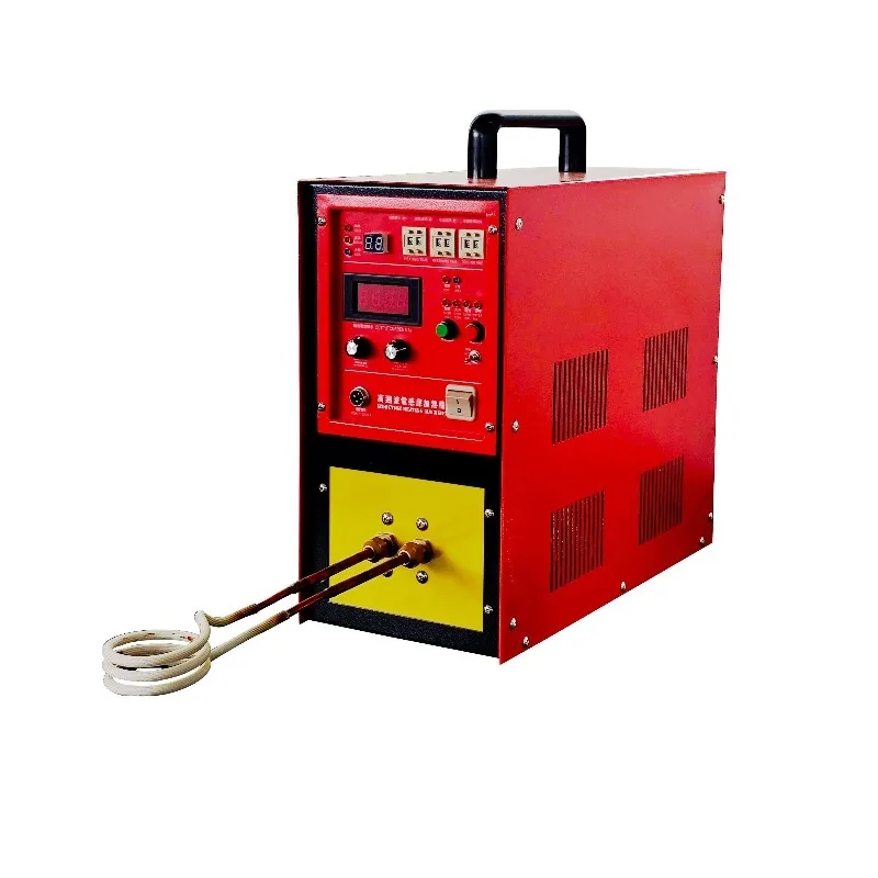 

Высокочастотный индукционный нагреватель 220В 15кВт, 30-100кГц, для быстрого нагрева до 2200 градусов, оборудование для сварки и гибки металла