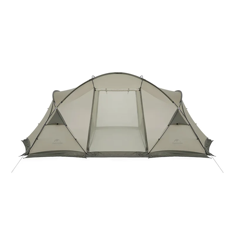 Naturehike SHANDI 2 Bedrooms & 1 Hall Tunnel Tent Outdoor 4-season
