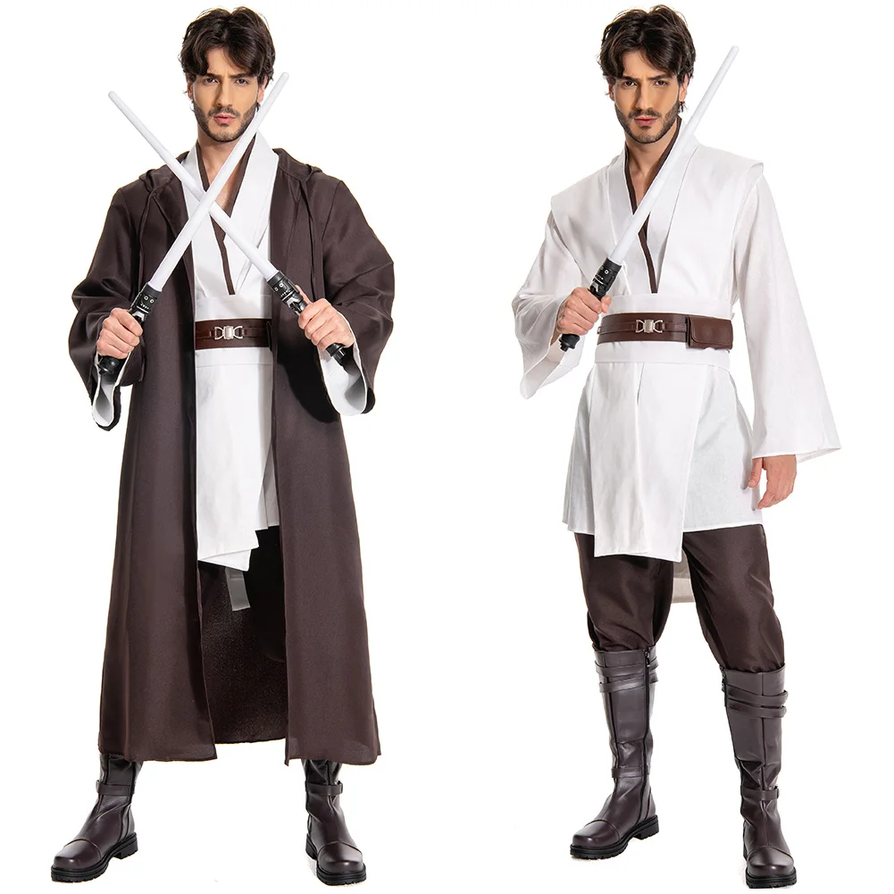 Anakin Knight Obi Wan Cosplay ropa de fantasía película batalla espacial juego de rol disfraz de Halloween fiesta carnaval uniforme de juego de rol