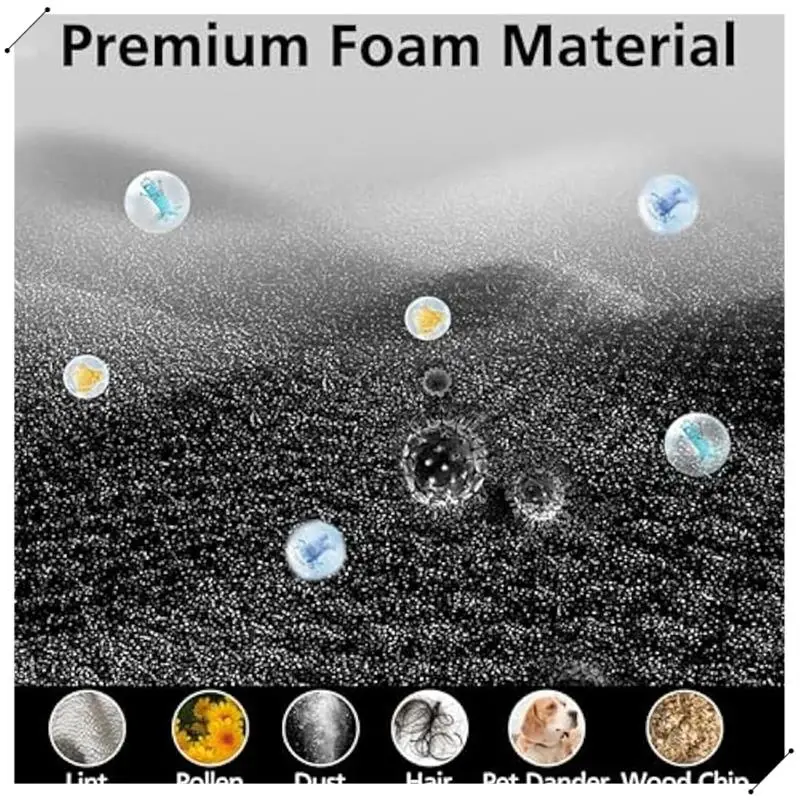 6Pcs Vacuum Filter Replacement For Shark Cyclone PET Handheld Vacuum CH700,CH701,CH701C & CH700WM,Part XDCFCH700