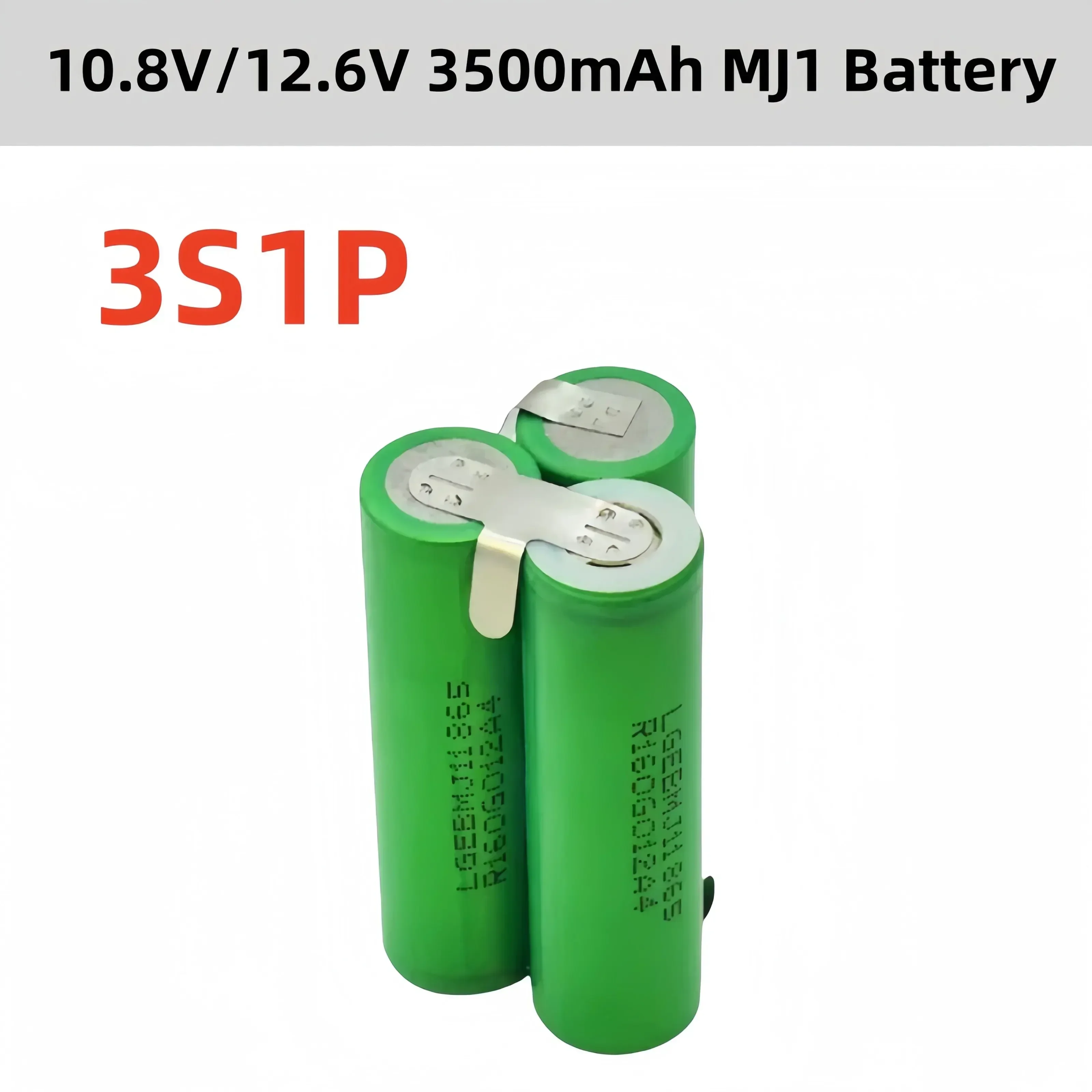 18650 MJ1 3500mAh, 7000mAh 3S 4S 5S 12.6V 16.8V 21V 25V screwdriver battery pack