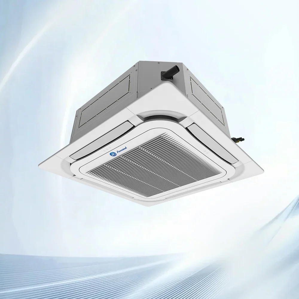 Puremind Gree Inverter Ceiling Cassette Air Conditioner Mini Split Air Conditioner with Cassette Indoor Unit Cooling Fan Coil