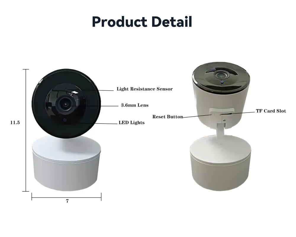3MP 1296P Tuya APP Sem Fio PTZ IP Dome Câmera AI Humanoid Detecção Home Security CCTV Intercom Baby Monitor