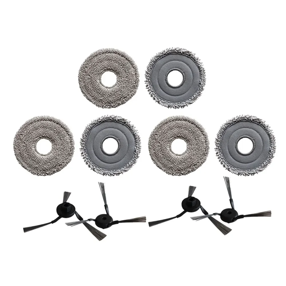 

Replacement Parts For Dreame X50s Pro: 4 Side Brushes & 6 Mop Cloths For Sweeping Accessories Main Side Brush Mop Filter Dust